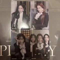 MISAMO PLAY タワレコ クリアトレカ ミナ サナ モモ トレカ ミサモ