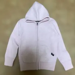 OP フード付きピンクパーカー