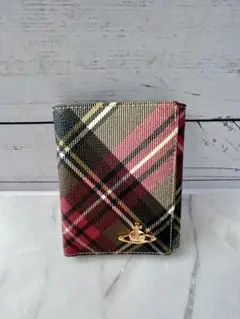 ヴィヴィアン・ウエストウッド チェック柄 二つ折り財布