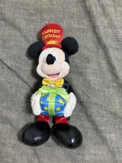 ハピエストバースデー 2016 ミッキー ぬいぐるみバッジ ディズニー