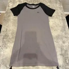 X-girl DRAWSTRING RAGLAN TEE DRESS