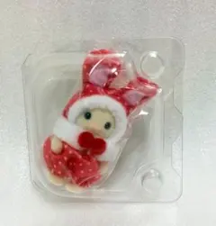 シルバニアファミリー　赤ちゃんカラフルウサギコスチューム
