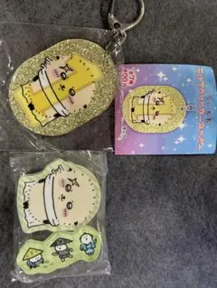 ちいかわ　ラメアクリルキーホルダー　新品未使用　ラッコ