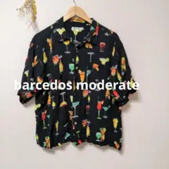 barcedos moderate シャツ トップス 柄シャツ 総柄 カクテルのサムネイル
