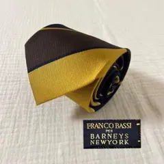 26年新作FRANCOBASSI フランコバッシ ワイドストライプ新品ネクタイ