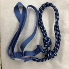 ボールアンドチェーン　用　ショルダー　ストラップ　エコバッグ　新品　ブルー　青