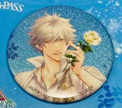 アニパス カルナイ うたプリ 全サ グリッター 缶バッジ 藍 アニパス カルナイ うたプリ 全サ グリッター 缶バッジ 藍