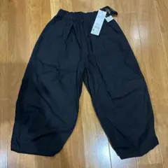 マーキーズ　コットンワイドパンツ 110cm ブラック