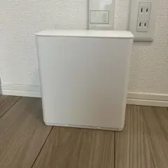 Yamazaki 重ねられるスリム蓋付きルーター収納ケース