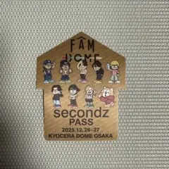 timelesz episode1 FAM DOME ステッカー