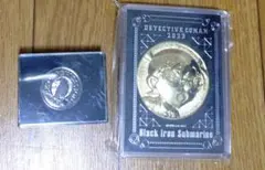 名探偵コナン 黒鉄の魚影メダル＆ピンバッチセット