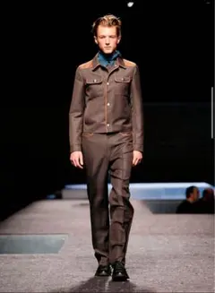 Prada 2014AW designed leather shoes