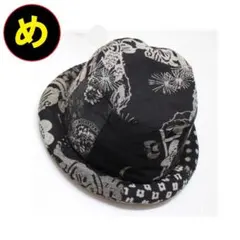 コットン 和柄 パッチワーク バケットハット ユニセックス