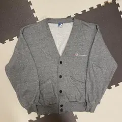 90s USA製 チャンピオン スウェット カーディガン 青刺繍タグ