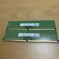 SK hynix メモリ 8GB 2枚セット PC4-2666V - メルカリ