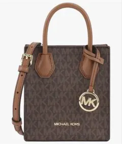 Michael Kors 2way ショルダーバッグ ブラウン