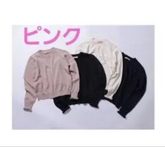 アプワイザーリッシェ　ニット　ピンク　新品未使用