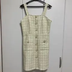Dazy ツイードキャミソールワンピース Mサイズ