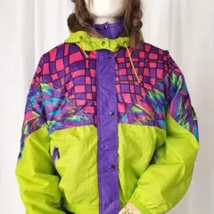 used サイズ44/LOOK ルック スキーウェア 中綿 ナイロンジャケット
