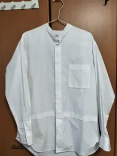 UNIQLO +J スーピマコットン オーバーサイズスタンドカラーシャツ メンズ
