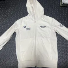 BEAMS GOLF フード付きパーカー ホワイトのサムネイル