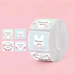 167.サンキューシール ラッピング シール プチギフト ギフトシール