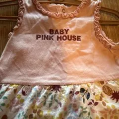 baby pinkhouse ベビーピンクハウスのワンピースです！