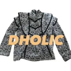DHOLIC ブラウス 花柄ブラウス ディーホリック
