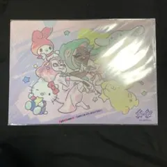 スプラトゥーン　非売品　サンリオコラボ　クリアファイル　テンタクルズ