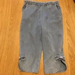 petit main リボン付きハーフパンツ　110
