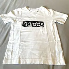 adidas Tシャツ　120cm 白　アディダス