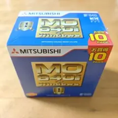 ​【新品・未開封】三菱 MOディスク 640MB Windows 10枚パックのサムネイル
