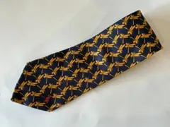 dunhill ダンヒル トンボ柄 ネクタイ シルク100％
