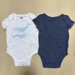 babyGAP 半袖ロンパース ボディスーツ　6-12month 2枚セット