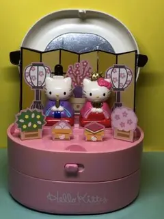 サンリオ　ハローキティ ミニひなセット&収納ケース