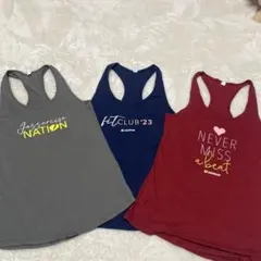 売り切りSALE‼️ジャザサイズタンクトップ３枚組