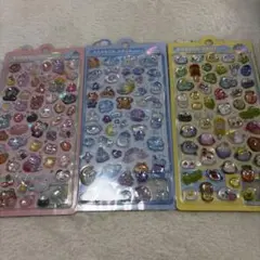 ボンボンドロップシール　3枚セット　⑧