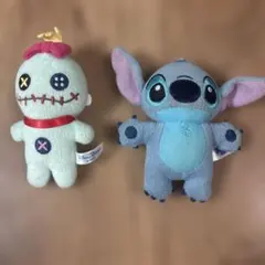 東京ディズニーリゾート ぬいぐるみバッジ スティッチ スクランプ