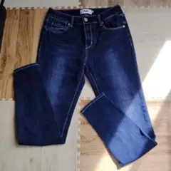 AZUL ダークブルー スキニーデニム M