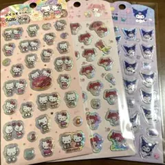 サンリオぷくっとシール ハローキティ マイメロディ クロミ