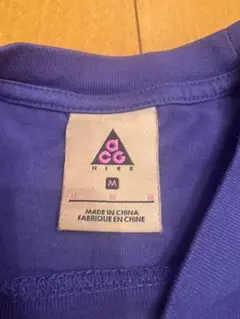【一週間で削除します】NIKE ACG パープル Tシャツ M