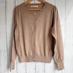 マジスティックレゴン　カーディガン　ブラウン