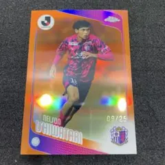 Topps Chrome 이시와타리 넬슨 9/25 세레소 오사카 시리얼 카드