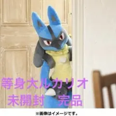 等身大 ルカリオ ぬいぐるみ 受注生産 - メルカリ