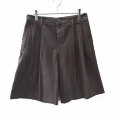 11aw フリーダ期 GUCCI ワイドショートパンツ ブラウン グッチのサムネイル