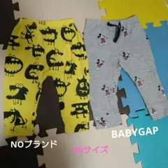 値下げ！！Disney babyGAP パンツセット 12-24ヶ月　80サイズ