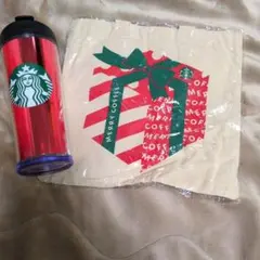 スタバ タンブラー 355ml ＆ 限定トートバッグ レッド