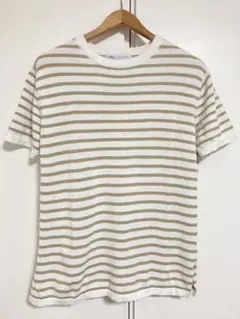 【送料無料】Ron Herman（ロンハーマン）のボーダーニットTシャツ　 M