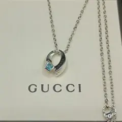 美品✨GUCCI ブルートパーズ 馬蹄 ネックレス 45cm SILVER925 - メルカリ