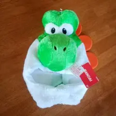 【未使用、タグ付き】 ヨッシー　被り物　帽子　なりきり　バンダイ　スーパーマリオ